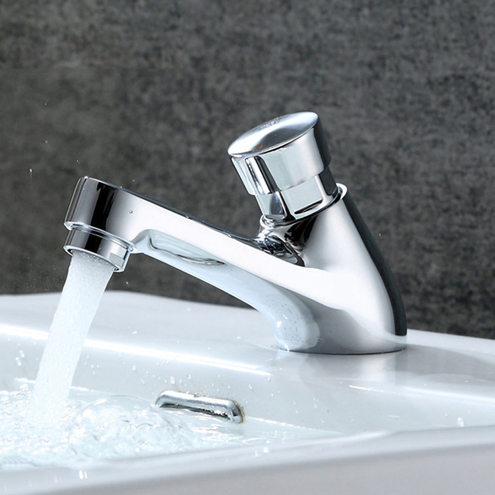 Lisslune | Modern Vessel Faucet Brass 1-Handle Low Arc Vessel Faucet for Home