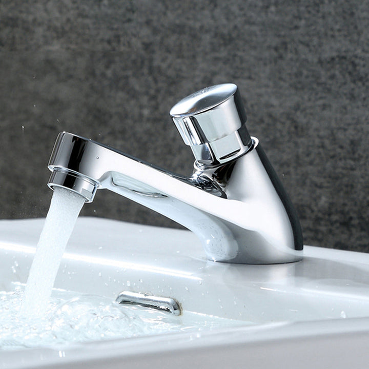 Lisslune | Modern Vessel Faucet Brass 1-Handle Low Arc Vessel Faucet for Home