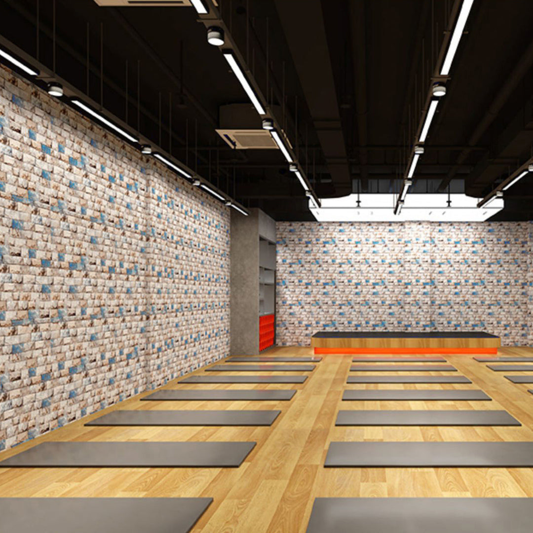 Lisslune | Industrial Wall Plank Brick Pattern Bathroom and Living Room Wall Panels