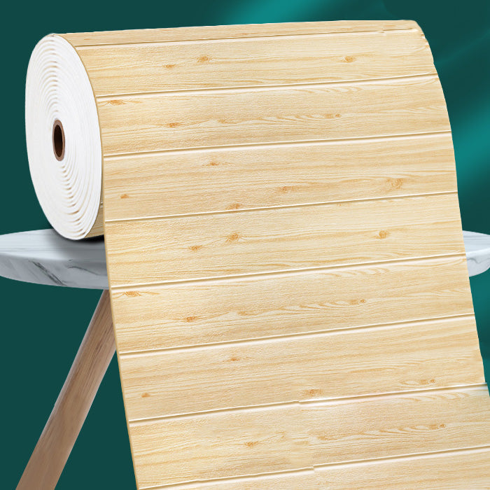 Lisslune | Modern Pearl Wall Trim Wood Grain Wall Access Panel Self-Adhesive Wall Tiles