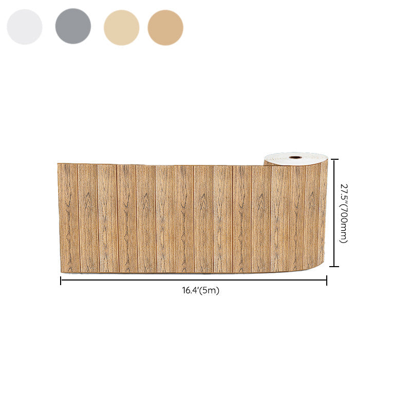 Lisslune | Modern Pearl Wall Trim Wood Grain Wall Access Panel Self-Adhesive Wall Tiles
