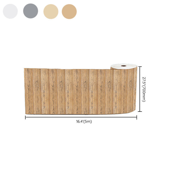 Lisslune | Modern Pearl Wall Trim Wood Grain Wall Access Panel Self-Adhesive Wall Tiles