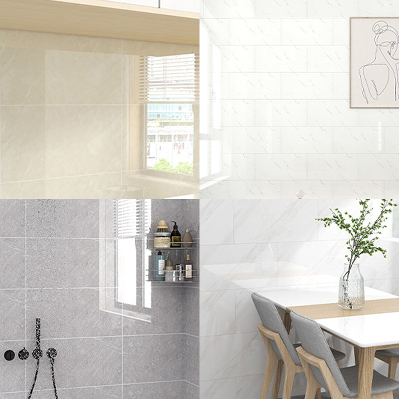 Lisslune | PVC Rectangular Peel & Stick Subway Tile Kitchen and Bathroom Backsplash