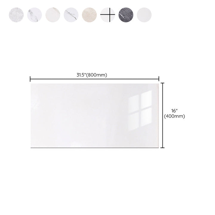 Lisslune | PVC Rectangular Peel & Stick Subway Tile Kitchen and Bathroom Backsplash