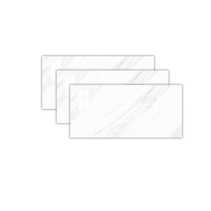 Lisslune | 3-Pack PVC Rectangular Peel & Stick Subway Tiles Kitchen and Bathroom Backsplash