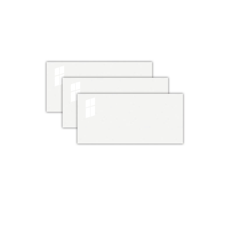 Lisslune | 3-Pack PVC Rectangular Peel & Stick Subway Tiles Kitchen and Bathroom Backsplash