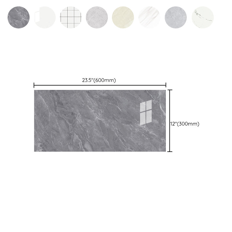 Lisslune | 3-Pack PVC Rectangular Peel & Stick Subway Tiles Kitchen and Bathroom Backsplash