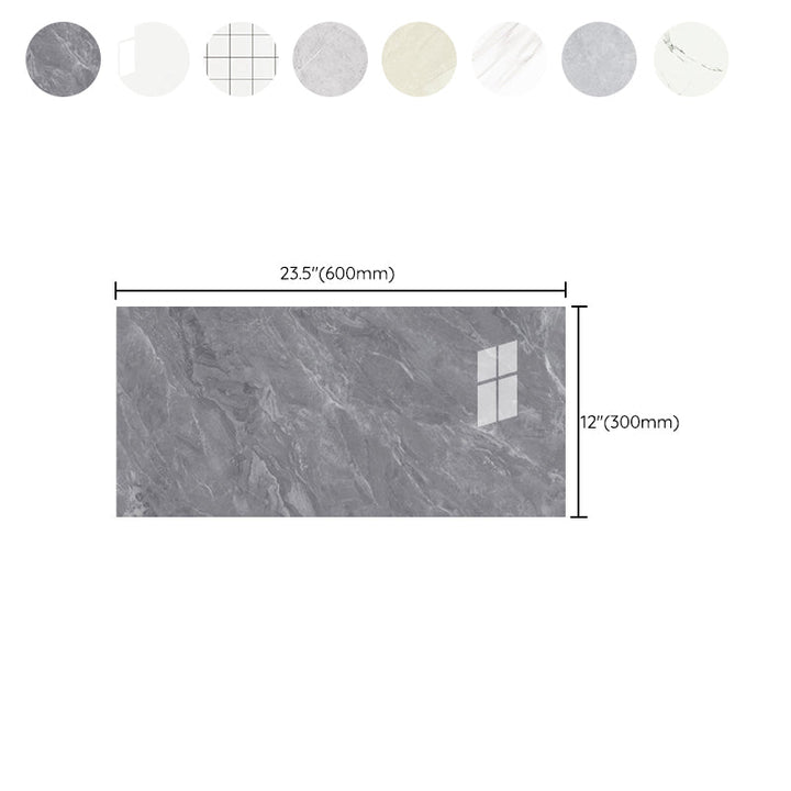 Lisslune | 3-Pack PVC Rectangular Peel & Stick Subway Tiles Kitchen and Bathroom Backsplash