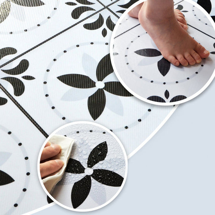 Lisslune | Modern Peel & Stick Mosaic Tiles PVC Single Panel Square Peel and Stick Wall Tile