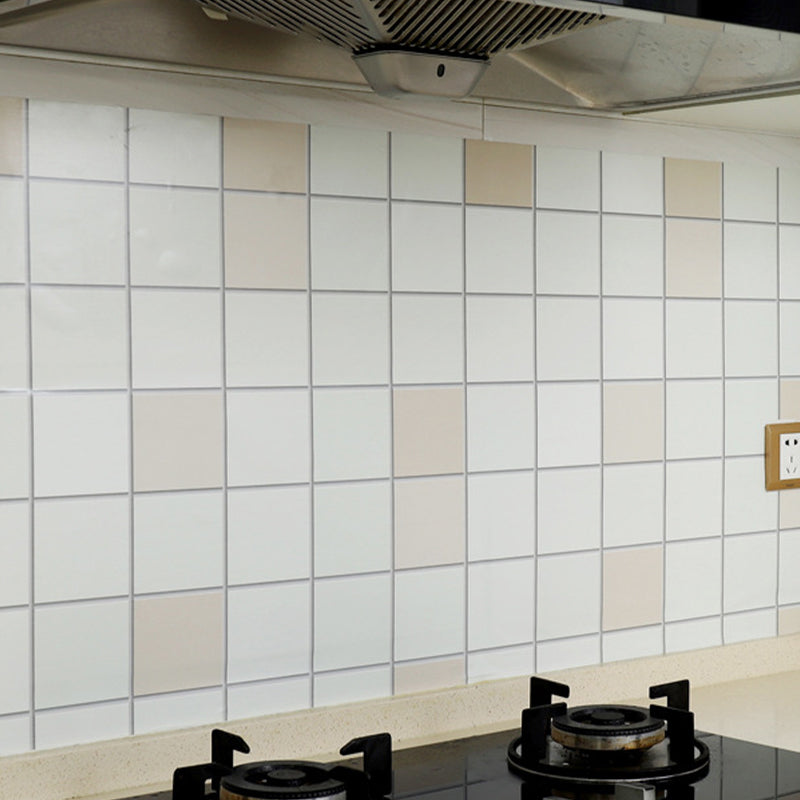 Lisslune | Modern Peel and Stick Tiles PVC Mosaic Tiles Peel and Stick Back Wall Tiles