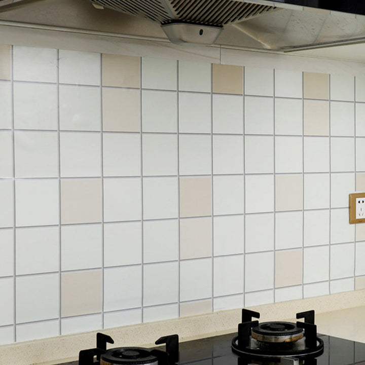 Lisslune | Modern Peel and Stick Tiles PVC Mosaic Tiles Peel and Stick Back Wall Tiles