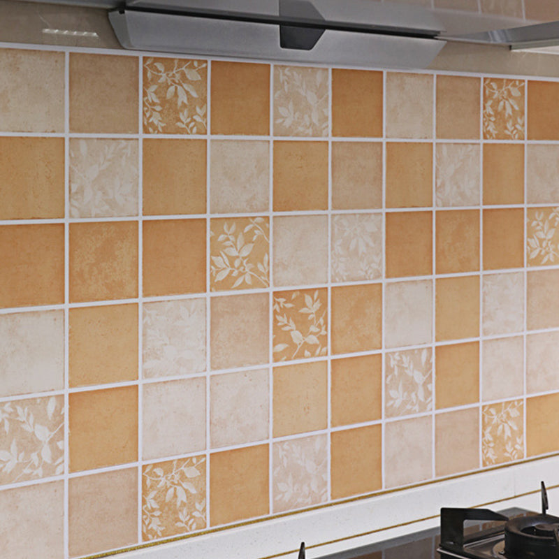 Lisslune | Modern Peel and Stick Tiles PVC Mosaic Tiles Peel and Stick Back Wall Tiles