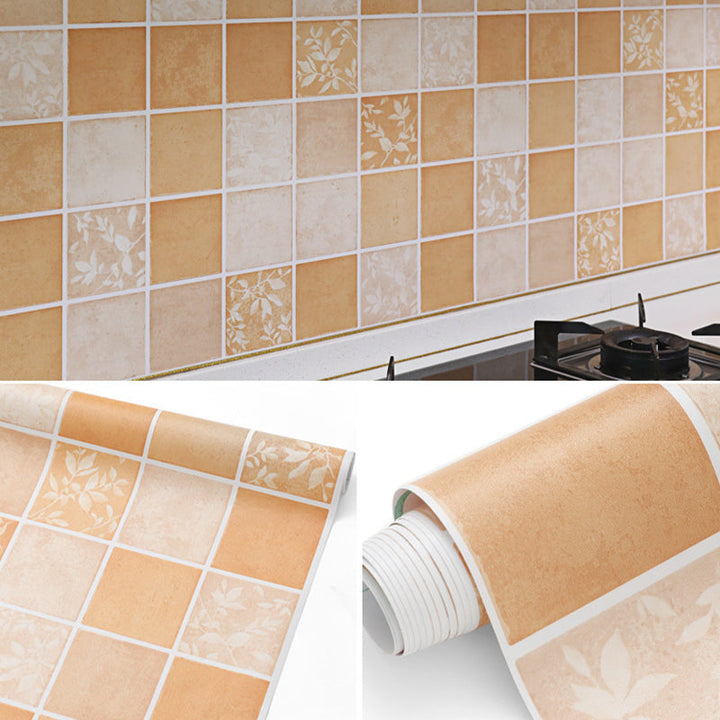Lisslune | Modern Peel and Stick Tiles PVC Mosaic Tiles Peel and Stick Back Wall Tiles