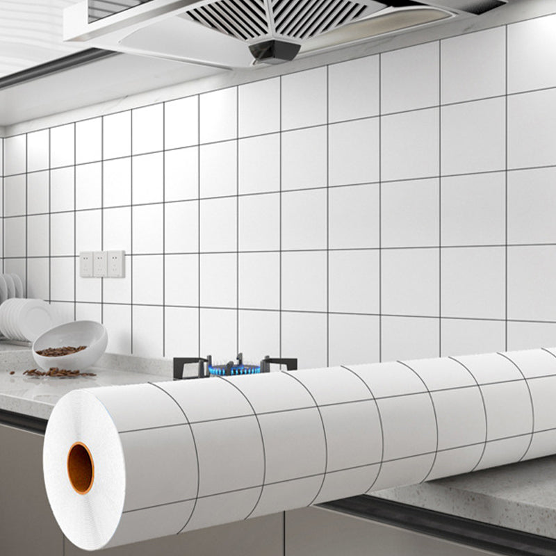 Lisslune | Modern Peel and Stick Tiles PVC Mosaic Tiles Peel and Stick Back Wall Tiles