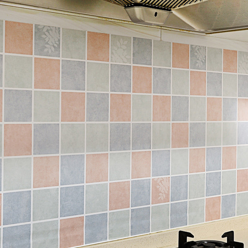 Lisslune | Modern Peel and Stick Tiles PVC Mosaic Tiles Peel and Stick Back Wall Tiles