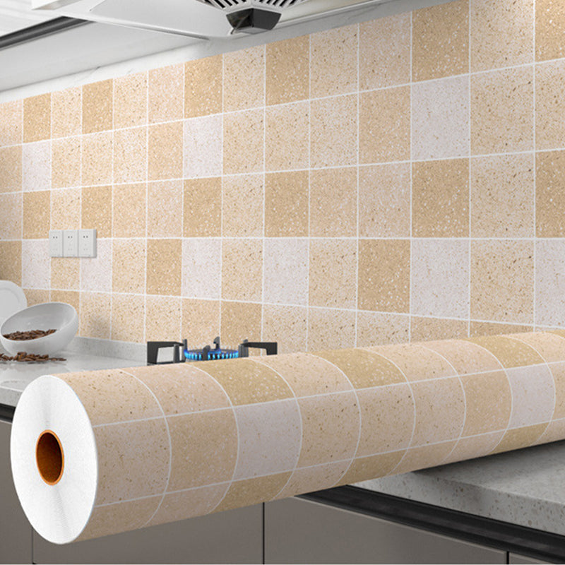 Lisslune | Modern Peel and Stick Tiles PVC Mosaic Tiles Peel and Stick Back Wall Tiles