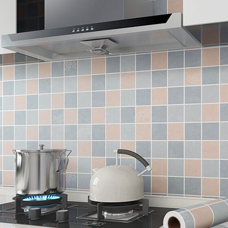 Lisslune | Modern Peel and Stick Tiles Plastic Mosaic Tile Peel & Stick Field Tile for the Kitchen