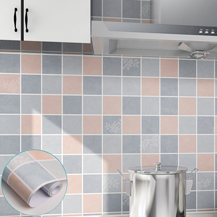 Lisslune | Modern Peel and Stick Tiles Plastic Mosaic Tile Peel & Stick Field Tile for the Kitchen