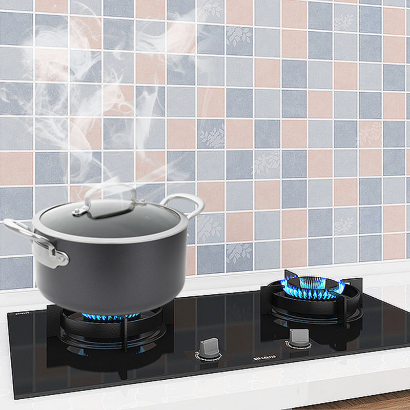 Lisslune | Modern Peel and Stick Tiles Plastic Mosaic Tile Peel & Stick Field Tile for the Kitchen
