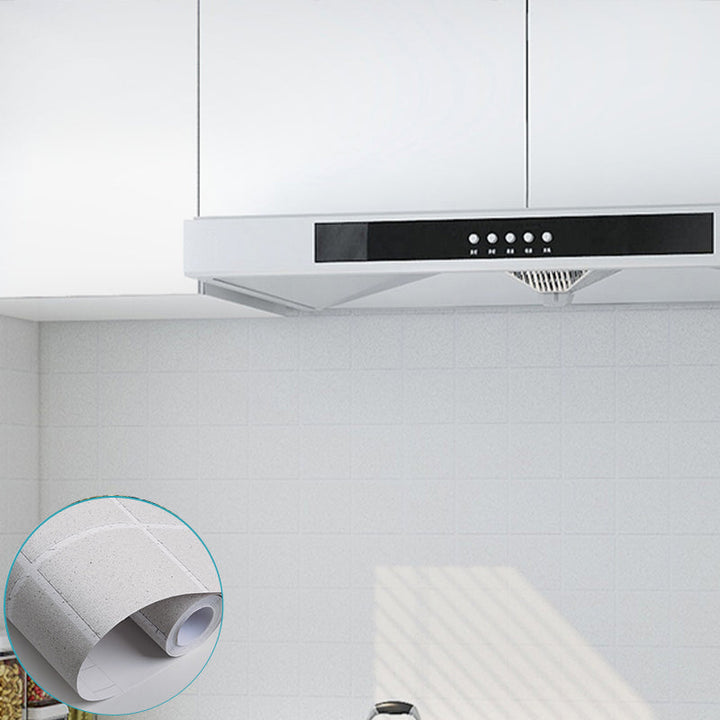 Lisslune | Modern Peel and Stick Tiles Plastic Mosaic Tile Peel & Stick Field Tile for the Kitchen