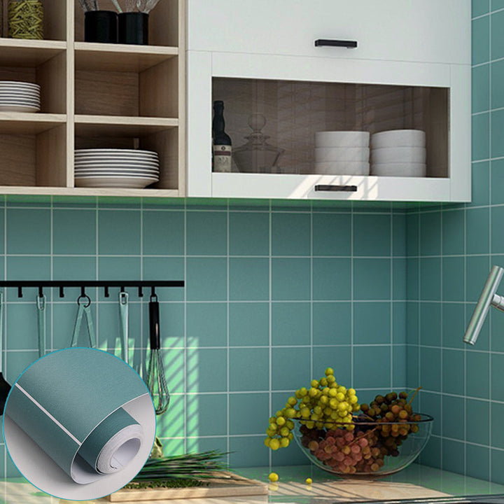 Lisslune | Modern Peel and Stick Tiles Plastic Mosaic Tile Peel & Stick Field Tile for the Kitchen