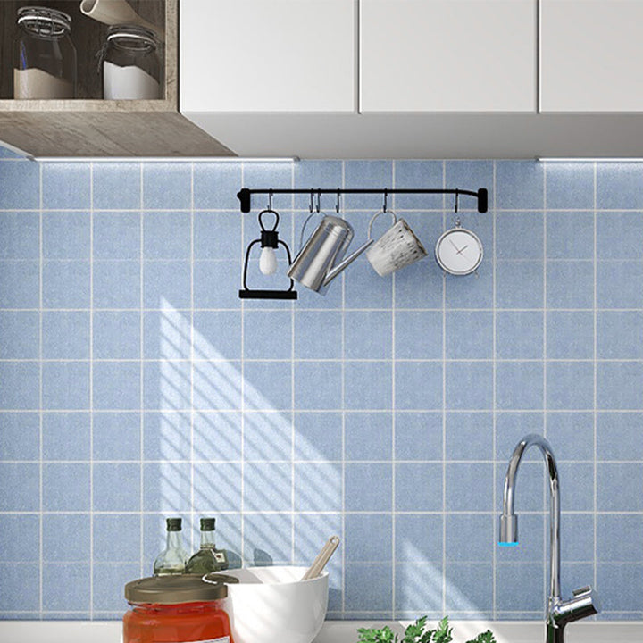 Lisslune | Modern Peel and Stick Tiles Plastic Mosaic Tile Peel & Stick Field Tile for the Kitchen