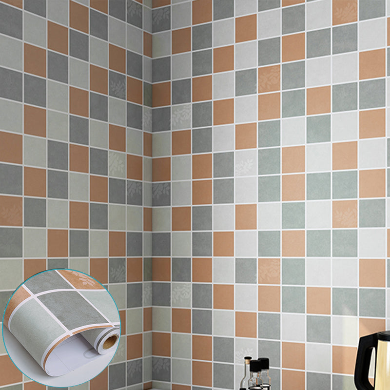 Lisslune | Modern Peel and Stick Tiles Plastic Mosaic Tile Peel & Stick Field Tile for the Kitchen