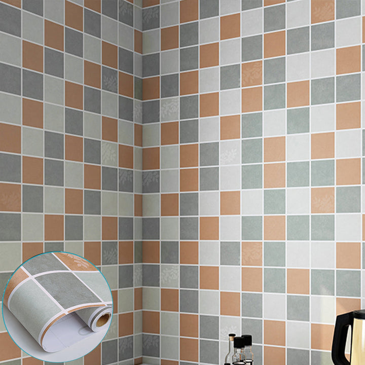 Lisslune | Modern Peel and Stick Tiles Plastic Mosaic Tile Peel & Stick Field Tile for the Kitchen