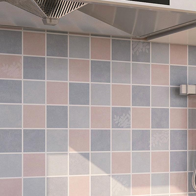 Lisslune | Modern Peel and Stick Tiles PVC Square Wallpaper for Kitchen and Bathroom Splashback