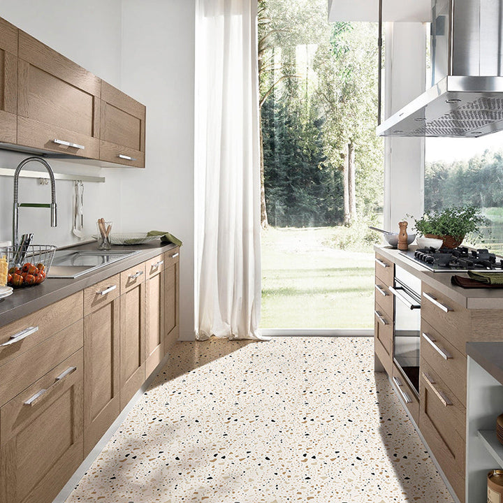 Lisslune | Kitchen wall floor tile removable and adhesive pattern waterproof wall tile