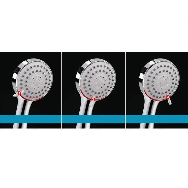 Lisslune | Modern Pull-Down Dual Showerhead Square High Arch Showerhead Combination