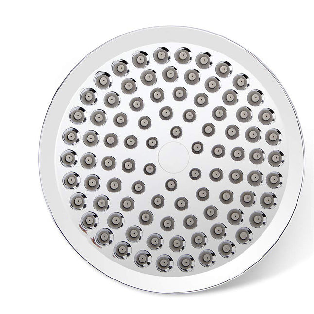 Lisslune | Modern Dual Shower Head Square High Arc Shower Head Combination in Silver