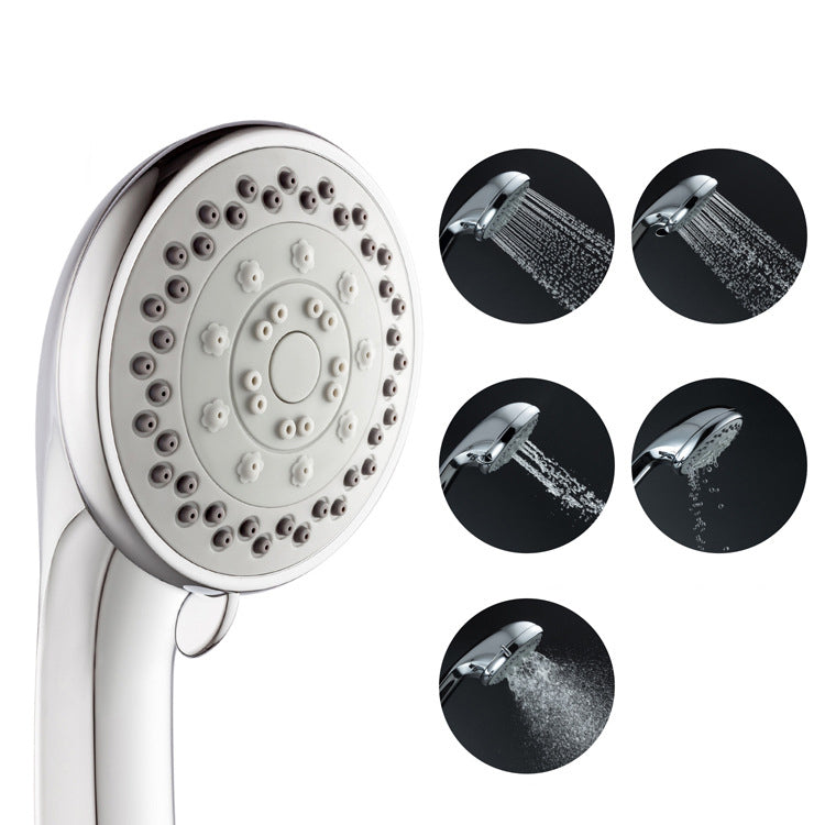 Lisslune | Single Double Showerhead Square High Arc Showerhead Combo in Chrome