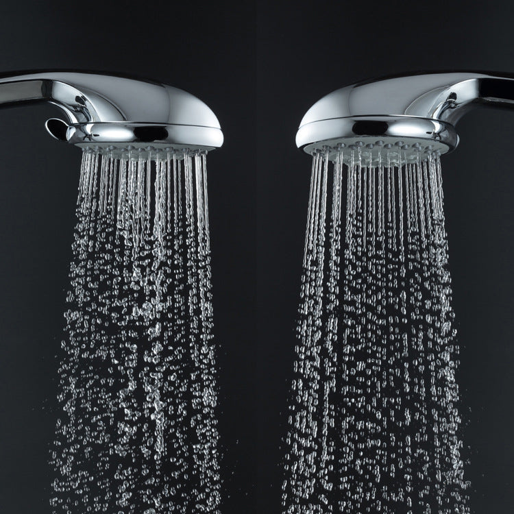 Lisslune | Single Double Showerhead Square High Arc Showerhead Combo in Chrome