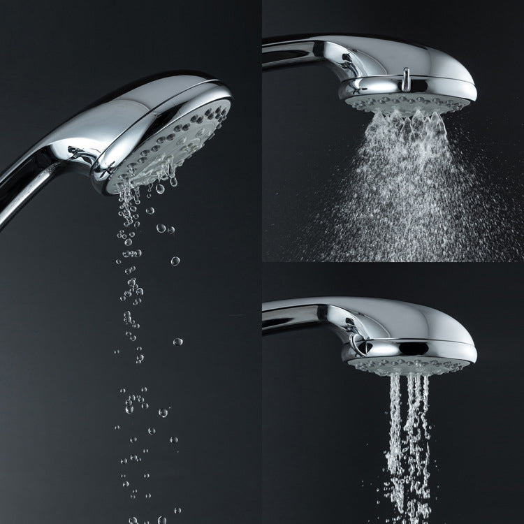 Lisslune | Single Double Showerhead Square High Arc Showerhead Combo in Chrome