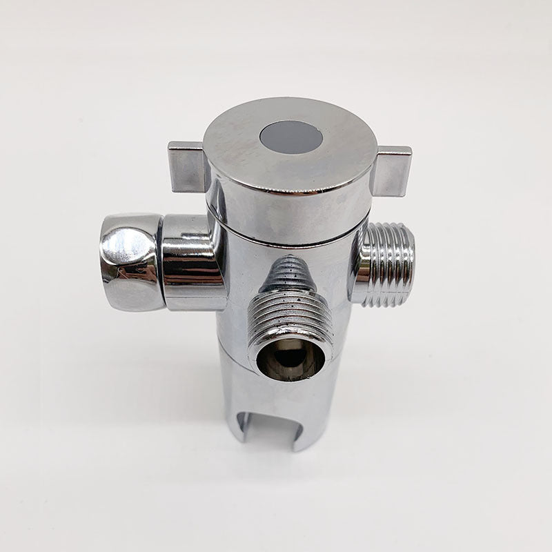 Lisslune | Modern Style Shower Heads Dual Wall Mounted Round Metal Dual Shower