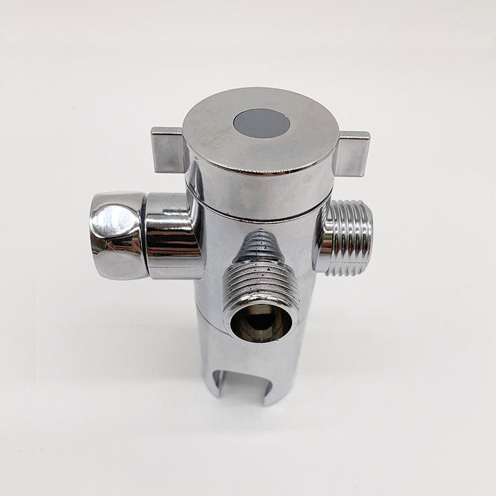 Lisslune | Modern Style Shower Heads Dual Wall Mounted Round Metal Dual Shower