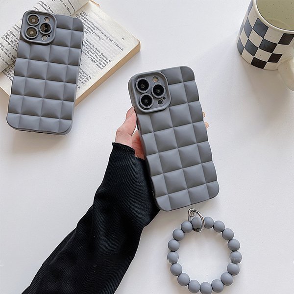 Lisslune | Frosted Pearl Bracelet Case for iPhone