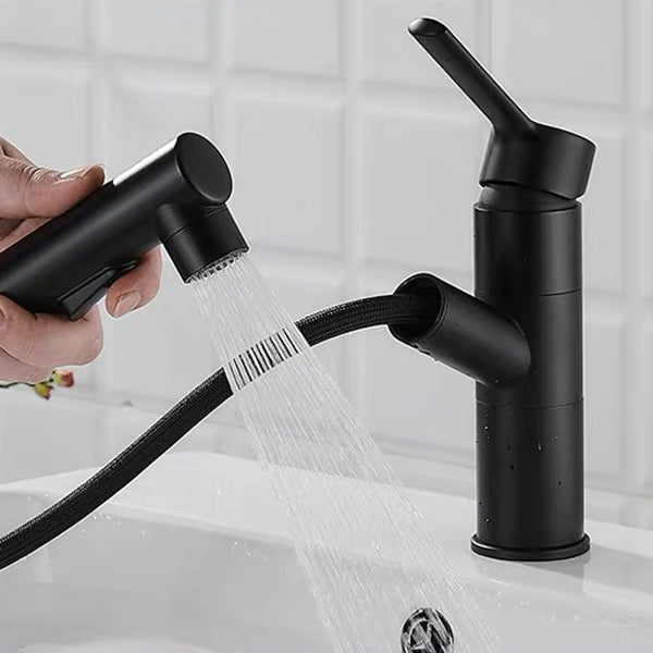 Lisslune | Contemporary Sink Faucet Simple Low Arc Copper Sink Faucet
