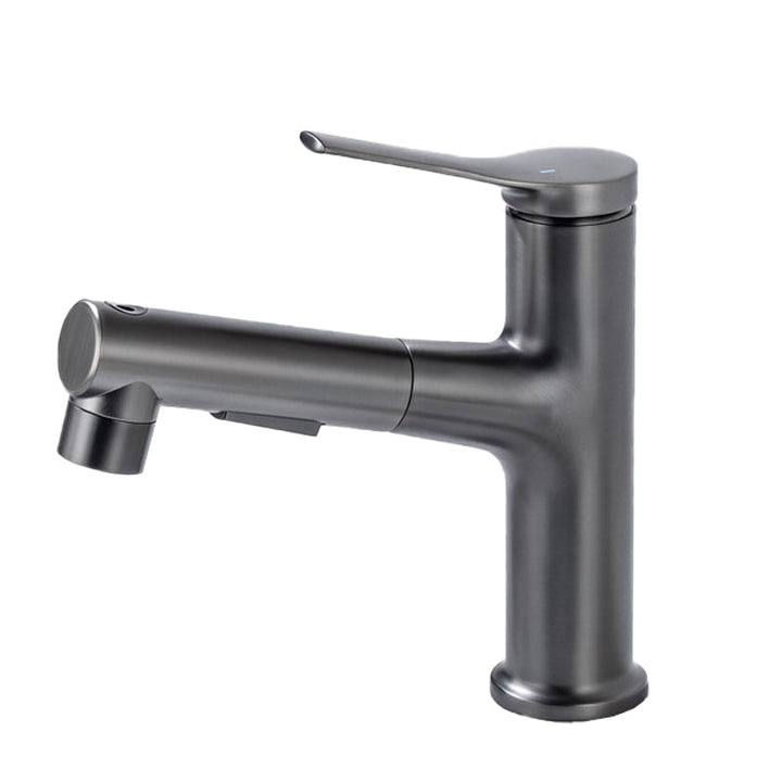 Lisslune | Contemporary Faucet Simple Low Arc Copper Sink Faucet