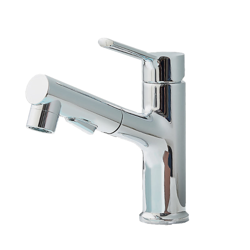 Lisslune | Contemporary Sink Faucet Simple Low Arc Copper Sink Faucet