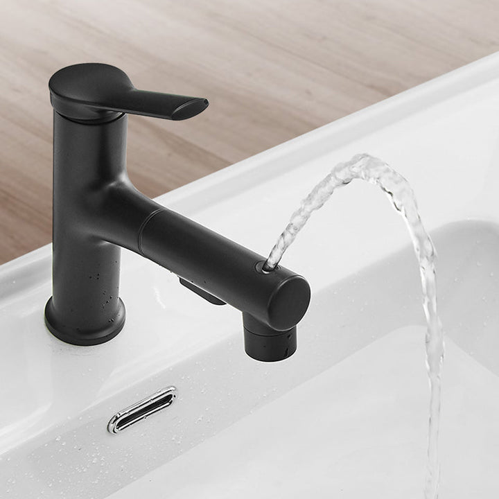 Lisslune | Contemporary Sink Faucet Simple Low Arc Copper Sink Faucet