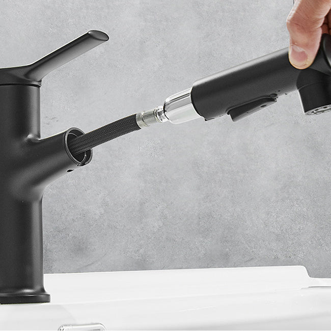 Lisslune | Contemporary Sink Faucet Simple Low Arc Copper Sink Faucet