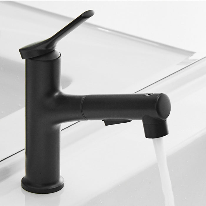 Lisslune | Contemporary Faucet Simple Low Arc Copper Sink Faucet