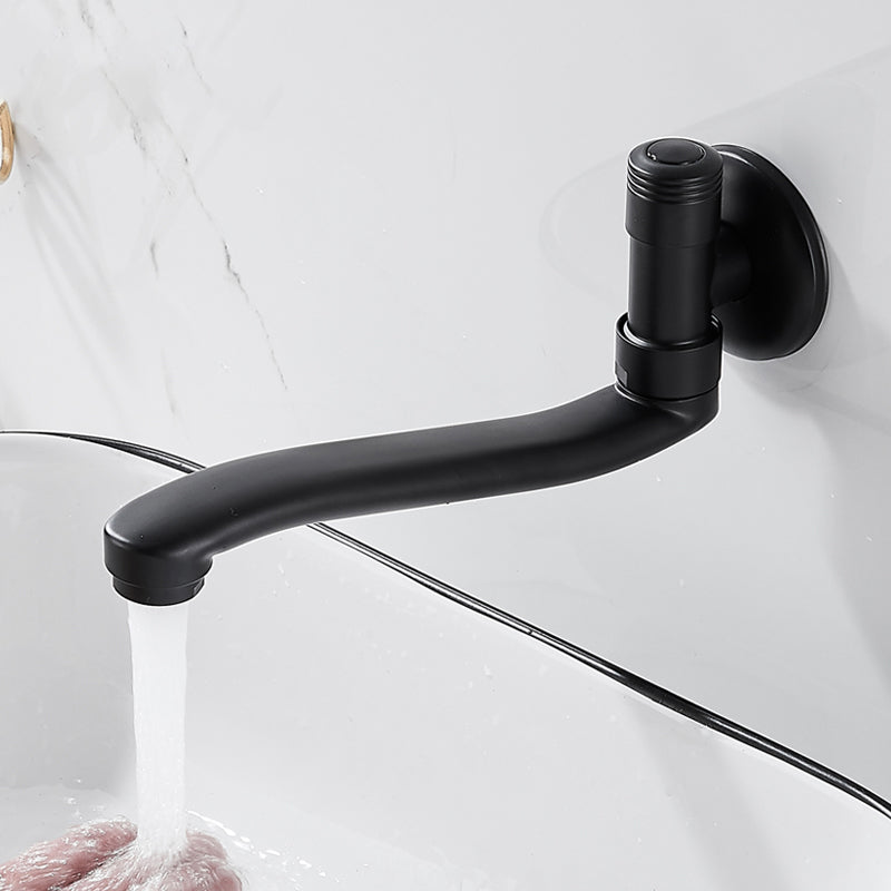 Lisslune | Shower Bath Filler Wall Mount Copper Low Arc Knob Handle Bathtub Faucet Trim
