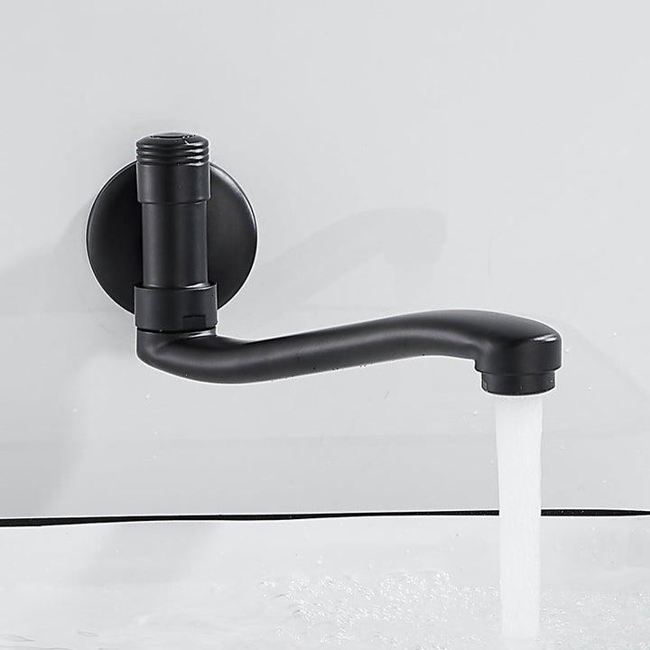 Lisslune | Shower Bath Filler Wall Mount Copper Low Arc Knob Handle Bathtub Faucet Trim