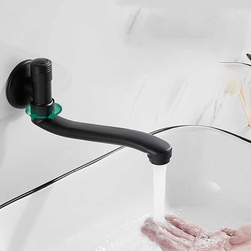 Lisslune | Shower Bath Filler Wall Mount Copper Low Arc Knob Handle Bathtub Faucet Trim