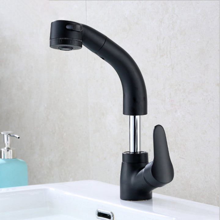 Lisslune | Contemporary Style Faucet Single Handle Basin Mixer Bathroom Faucet
