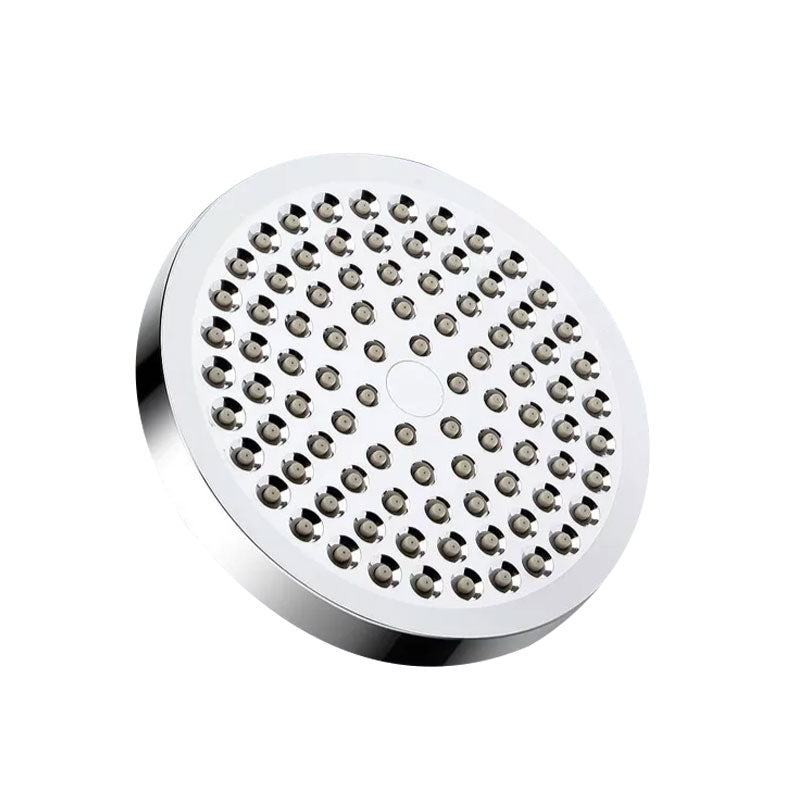 Lisslune | Modern Dual Shower Head Square High Arc Shower Head Combination in Silver