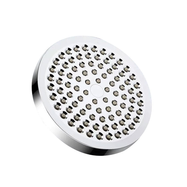 Lisslune | Modern Dual Shower Head Square High Arc Shower Head Combination in Silver
